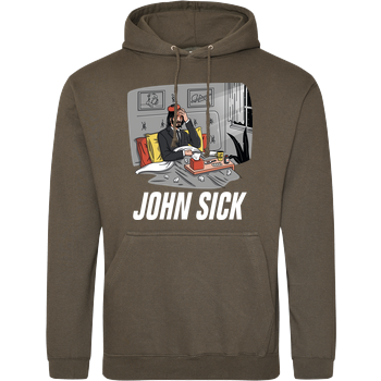 John Sick JH Hoodie - Khaki