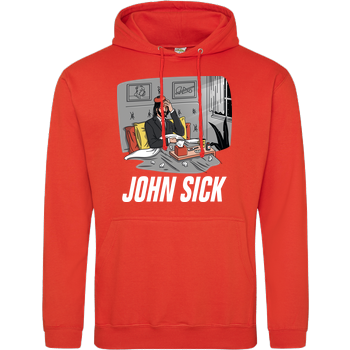 John Sick JH Hoodie - Orange