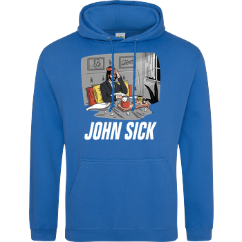 John Sick JH Hoodie - Sapphire Blue