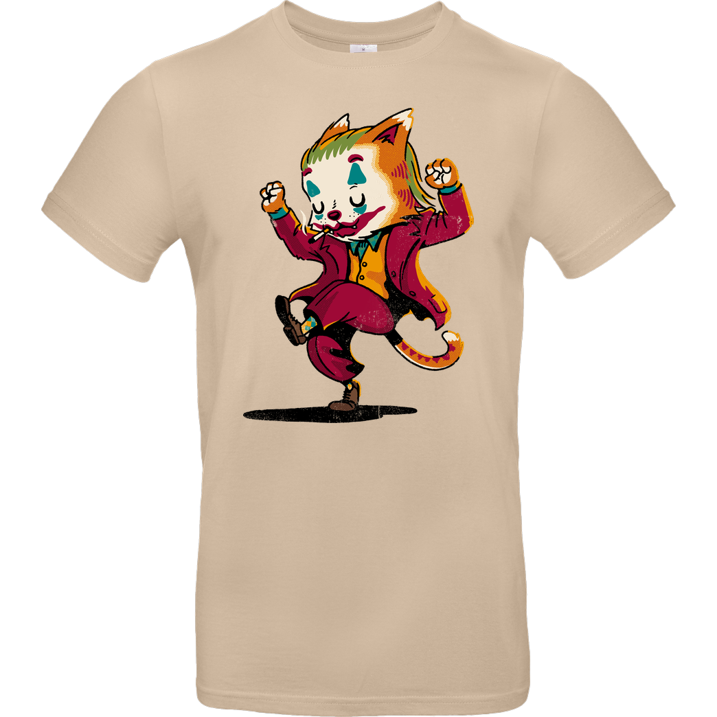 Vo Maria Joker Cat T-Shirt B&C EXACT 190 - Sand