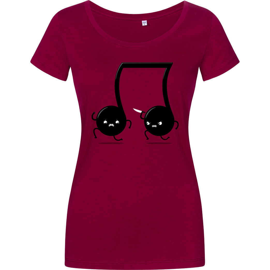 Raffiti Design Killernote T-Shirt Girlshirt berry