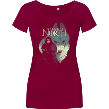 King in the north Girlshirt berry