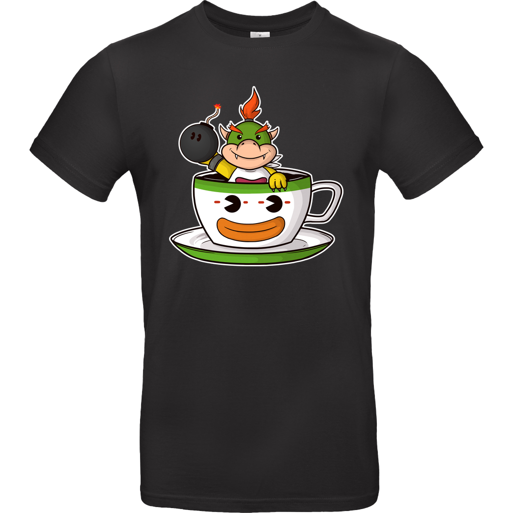 Eoli Studio Koopa tea T-Shirt B&C EXACT 190 - Black