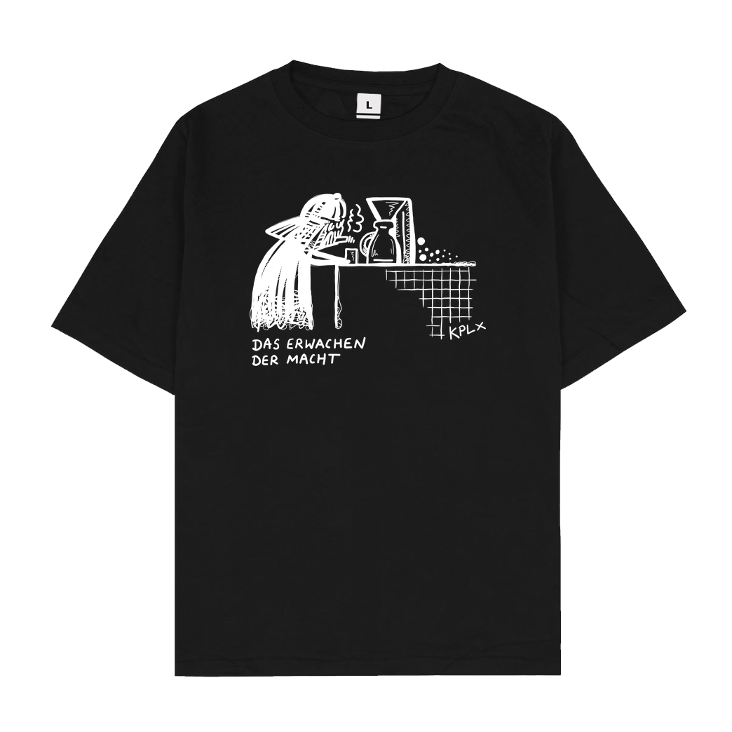 Kplx KPLX - Das Erwachen T-Shirt Oversize T-Shirt - Black