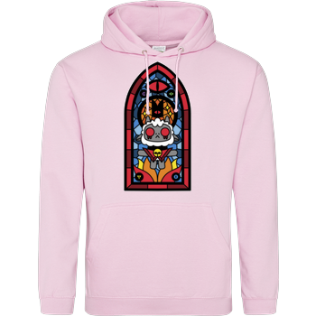 Lamb stained glass JH Hoodie - Rosa