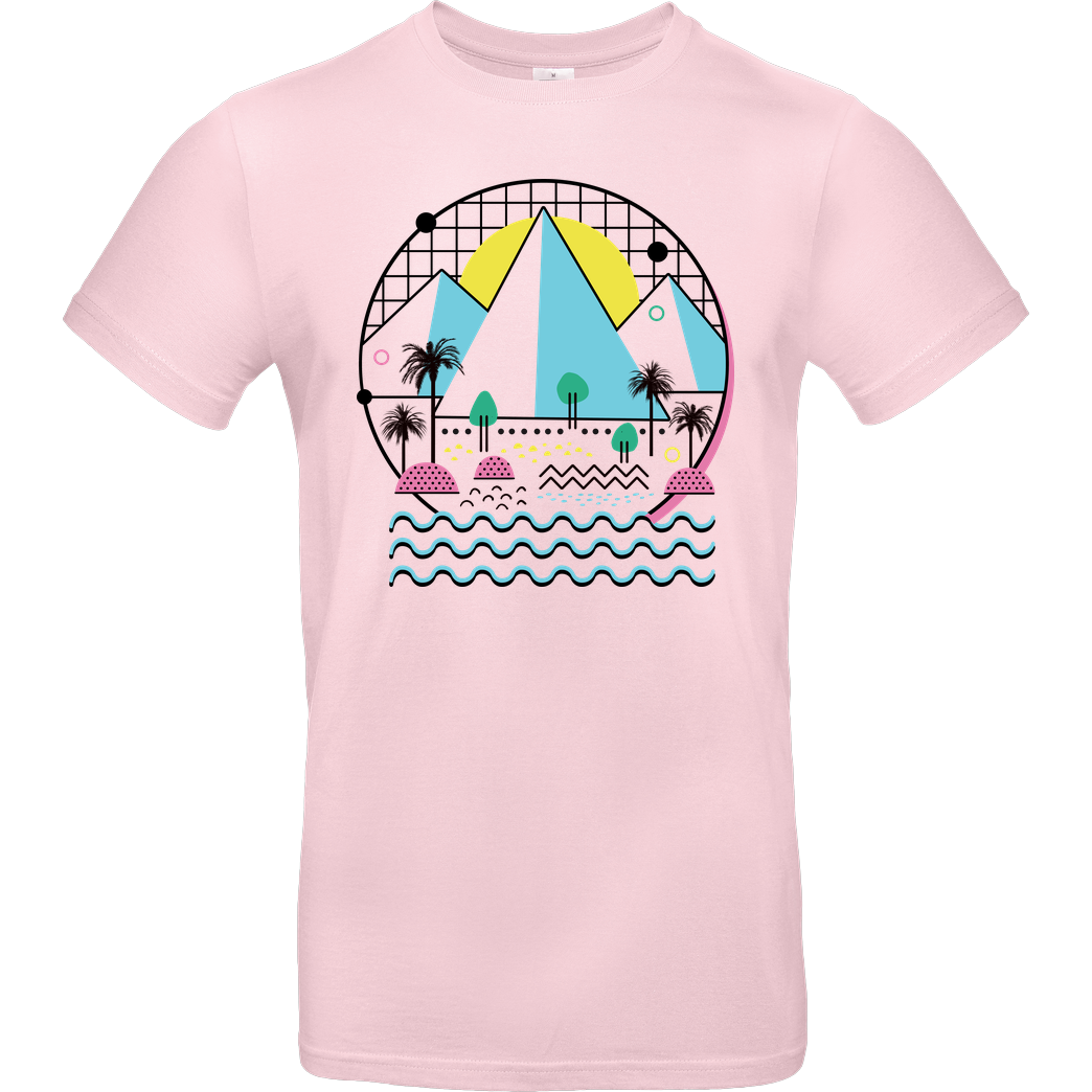 Vincent Trinidad Land of the Bold and Abstract T-Shirt B&C EXACT 190 - Light Pink