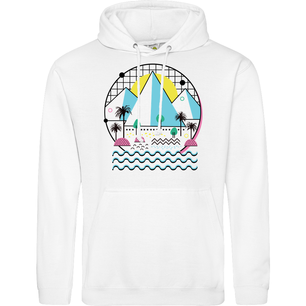 Vincent Trinidad Land of the Bold and Abstract Sweatshirt JH Hoodie - Weiß