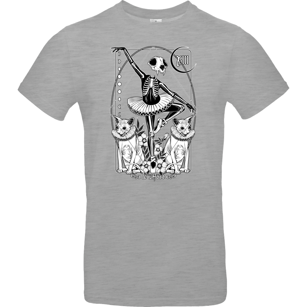 vonKowen Le Mort T-Shirt B&C EXACT 190 - heather grey