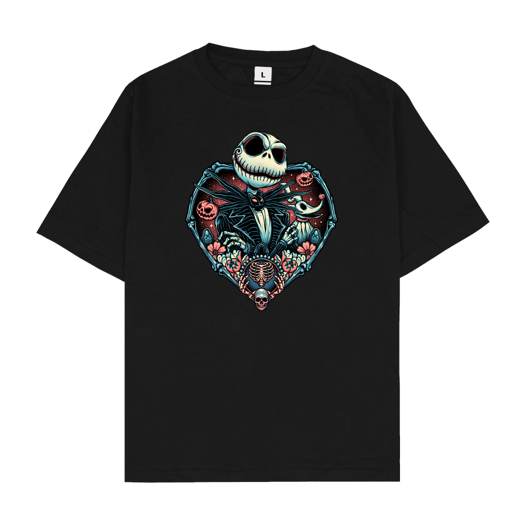 Momma Gorilla Legend of the Skeleton King T-Shirt Oversize T-Shirt - Black