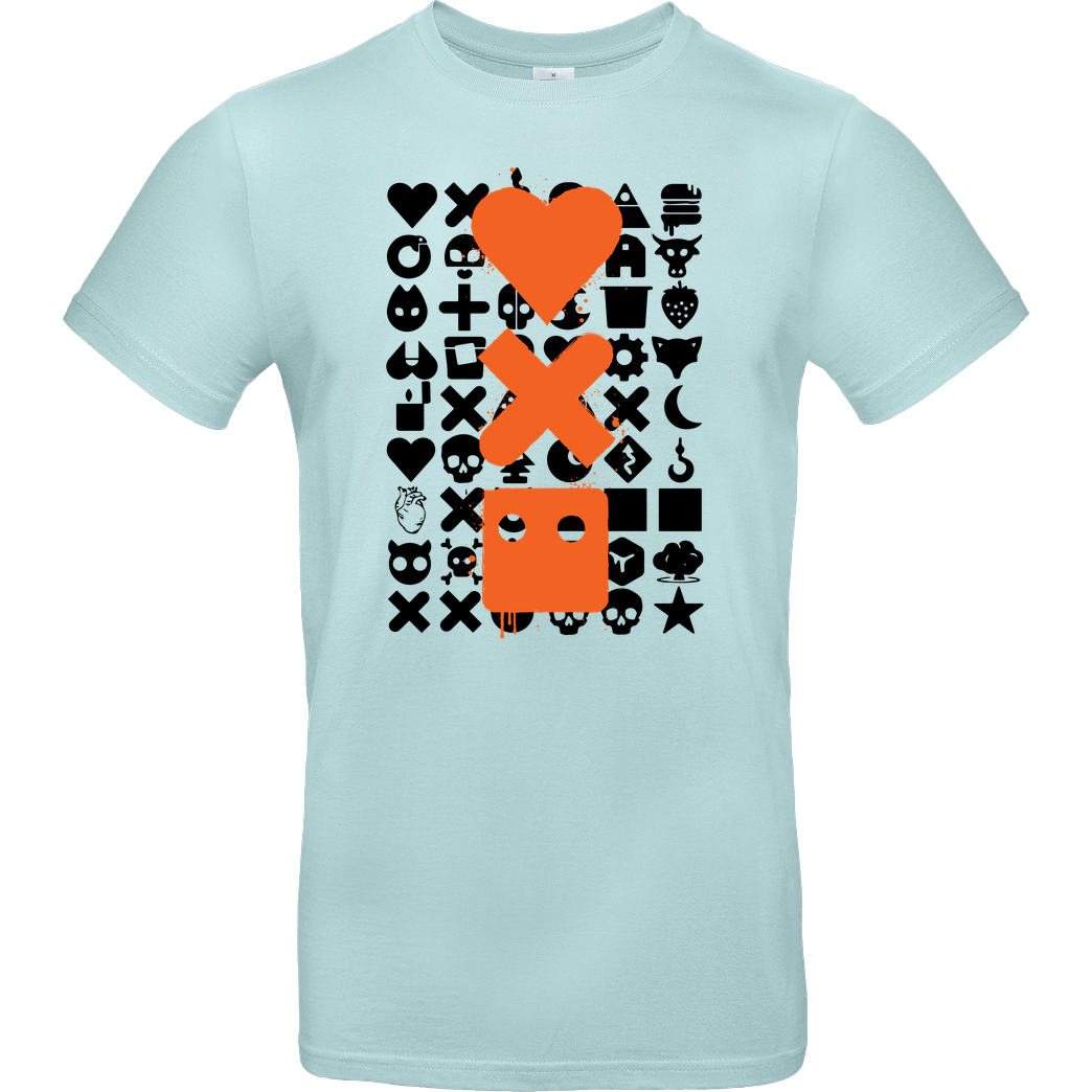 Dr.Monekers Liebe Tod und Roboter 2 T-Shirt B&C EXACT 190 - Mint