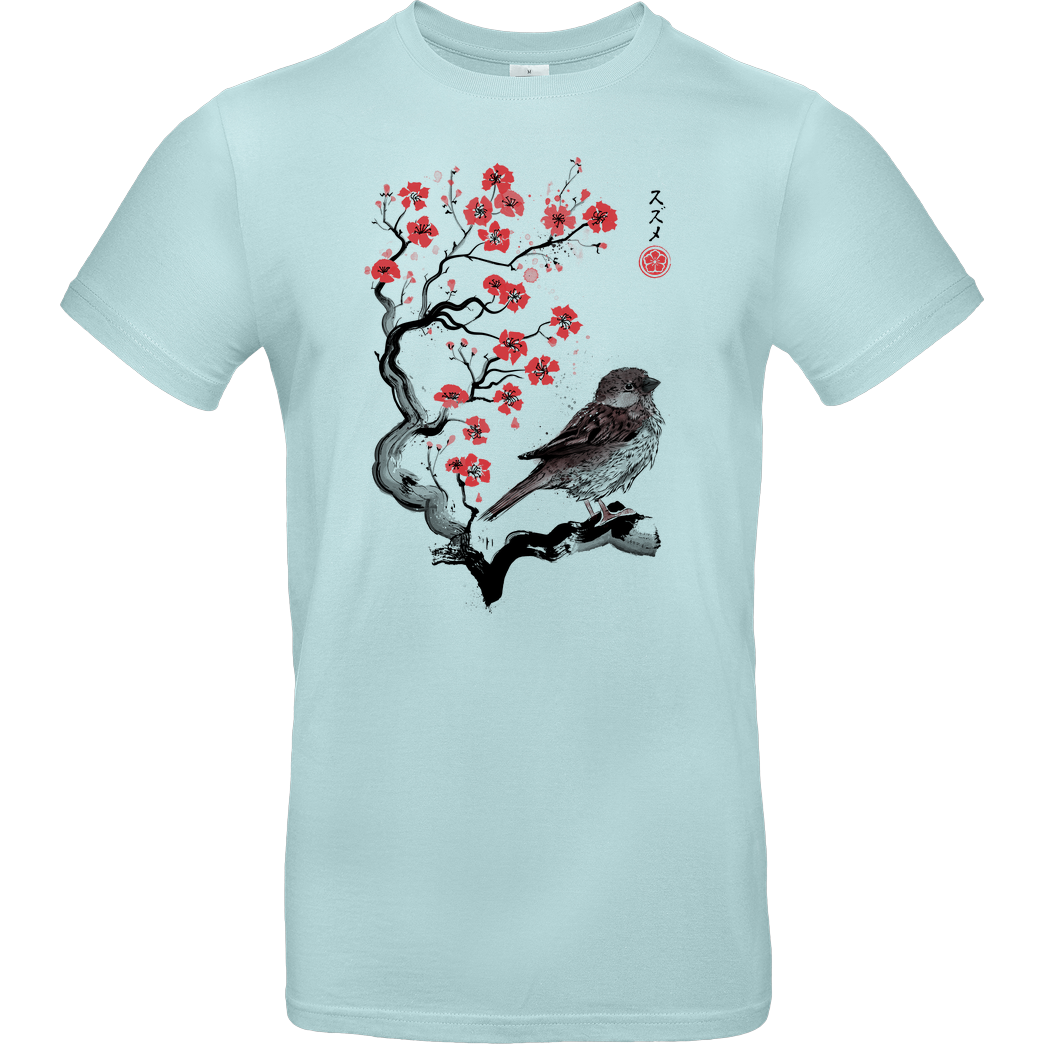 Dr.Monekers Little Sparrow T-Shirt B&C EXACT 190 - Mint