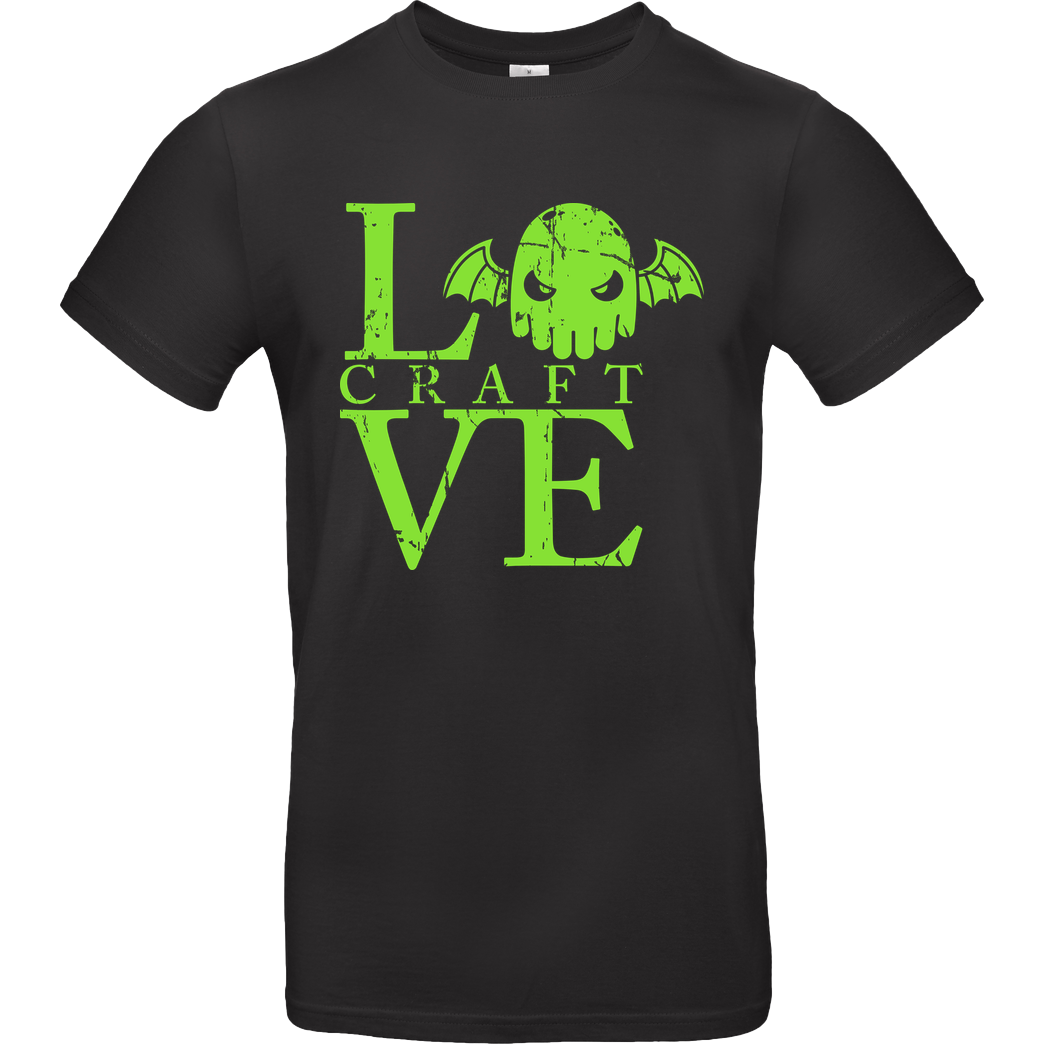 Karlangas Love Craft T-Shirt B&C EXACT 190 - Black