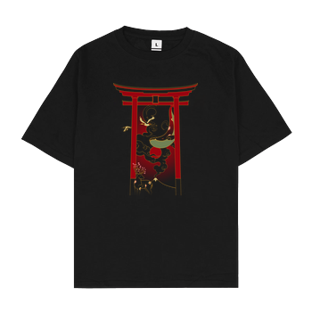 Magic Japan Oversize T-Shirt - Black