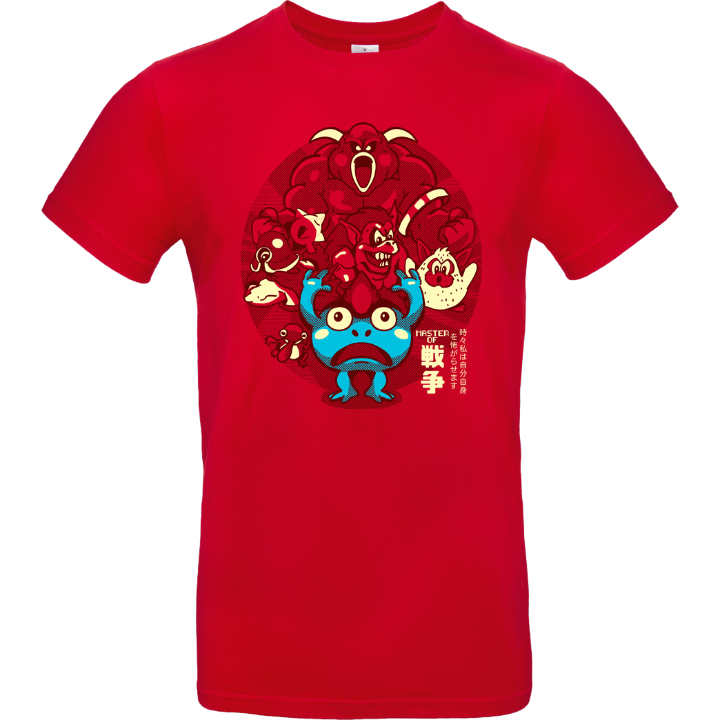 sketchdemao Master of War T-Shirt B&C EXACT 190 - Red