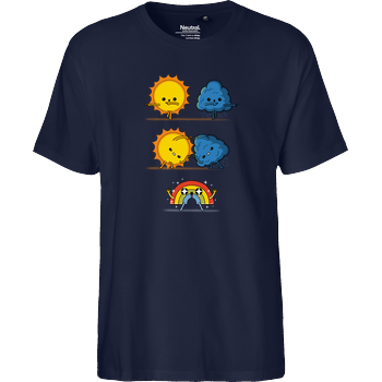 Meteorological Fusion! Fairtrade T-Shirt - navy