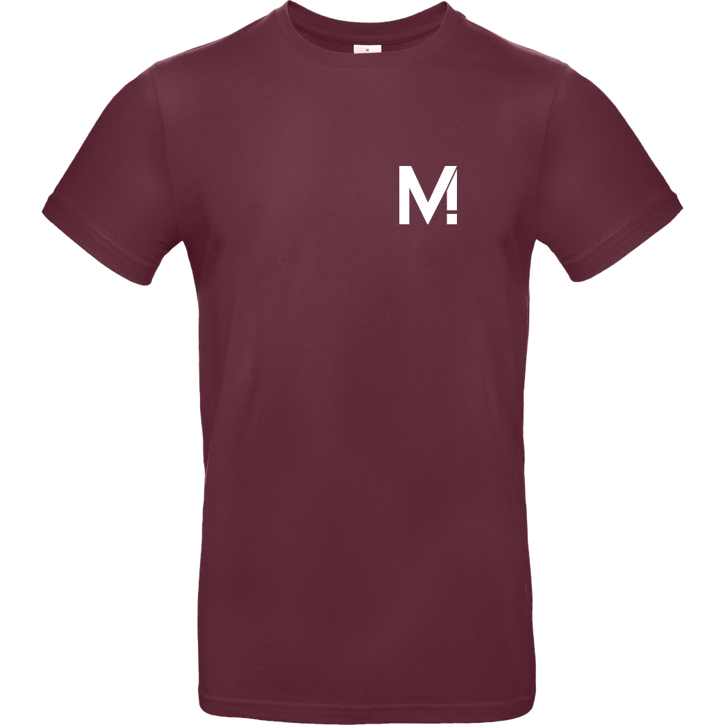 Methodisch inkorrekt! Methodisch inkorrekt - M T-Shirt B&C EXACT 190 - Burgundy