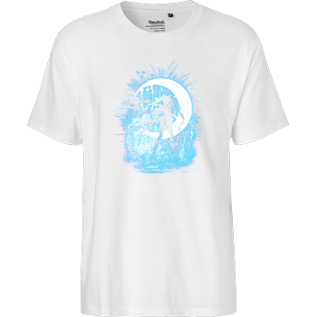 moon storm Fairtrade T-Shirt - white