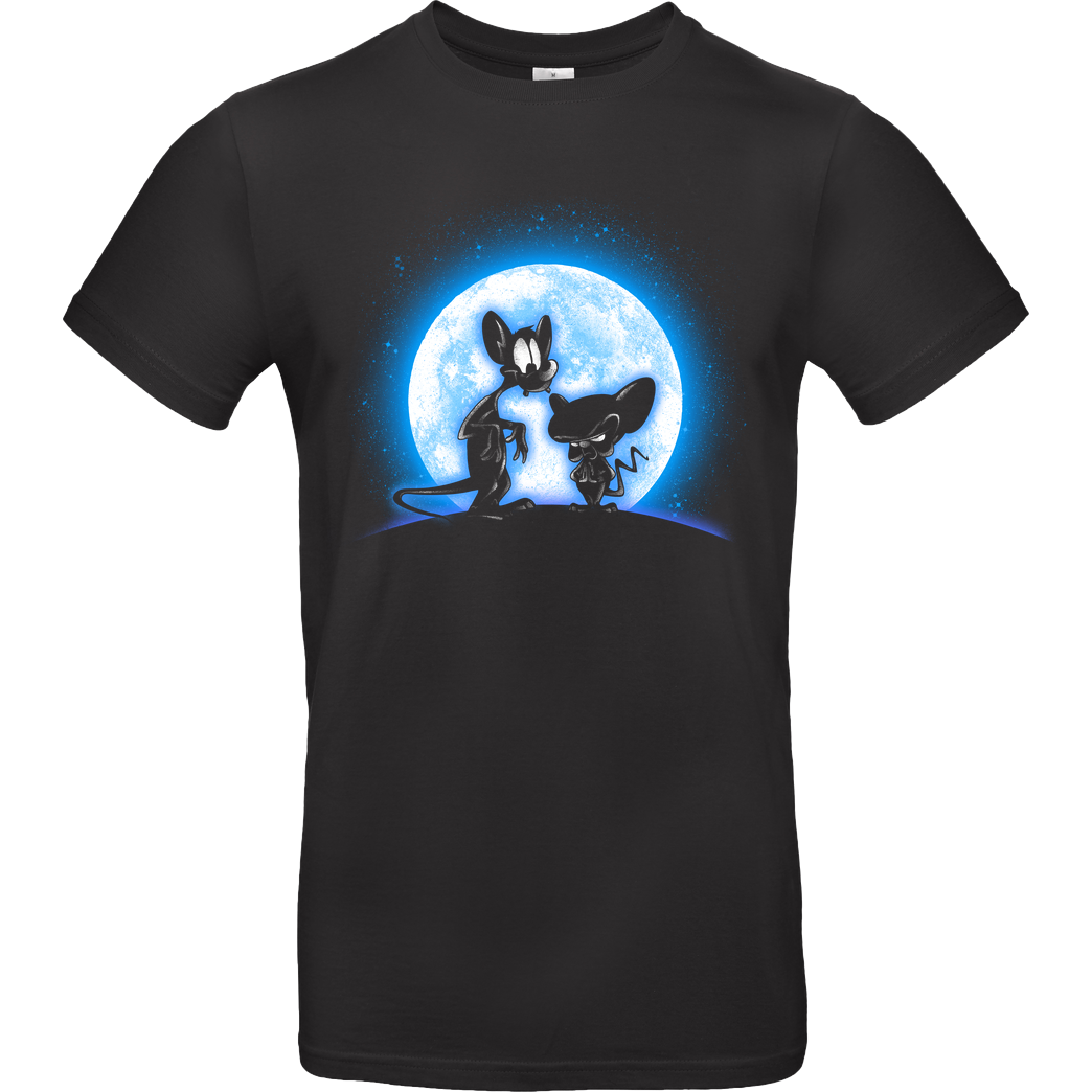 Fanfreak Moonlight Little Saiyan T-Shirt B&C EXACT 190 - Black