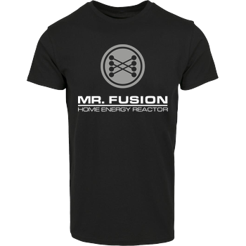 Mr.Fusion House Brand T-Shirt - Black