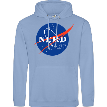 NASA - NERD JH Hoodie - sky blue