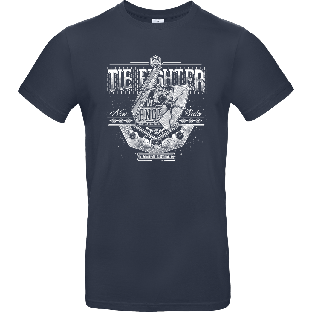 CoD Designs New Order T-Shirt B&C EXACT 190 - Navy