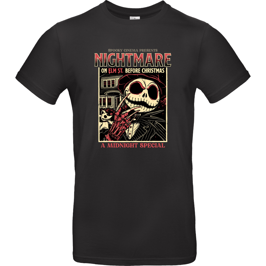 Momma Gorilla Nightmare Midnight Special T-Shirt B&C EXACT 190 - Black