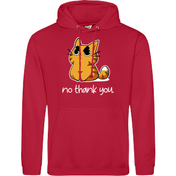 No Thank You JH Hoodie - red