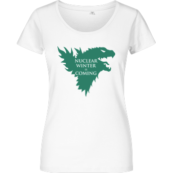 Nuclear Winter is coming Girlshirt weiss