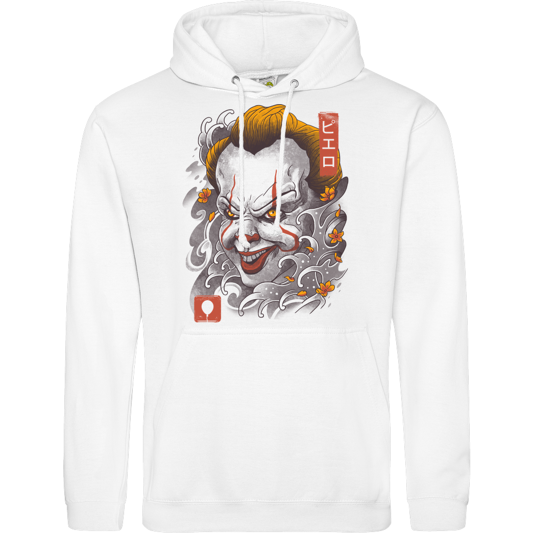 Vincent Trinidad Oni Clown Mask Sweatshirt JH Hoodie - Weiß