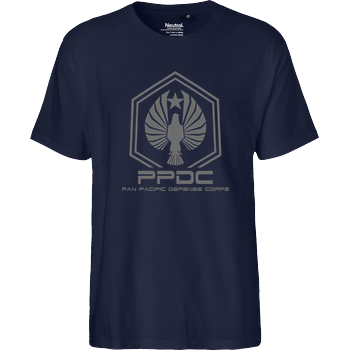 Pan Pacific Defense Corpse Fairtrade T-Shirt - navy