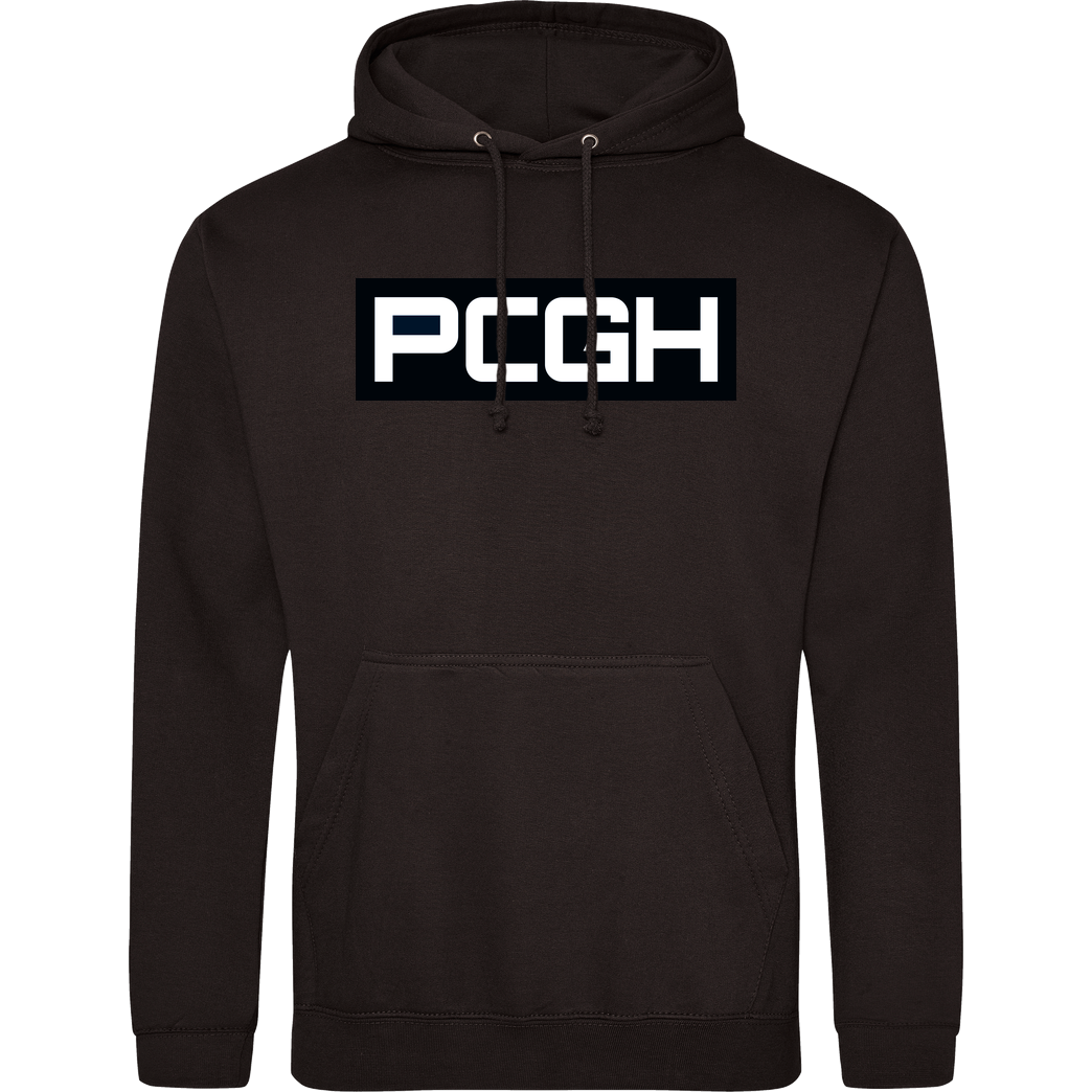 PCGH PCGH - Logo S/W Sweatshirt JH Hoodie - Schwarz