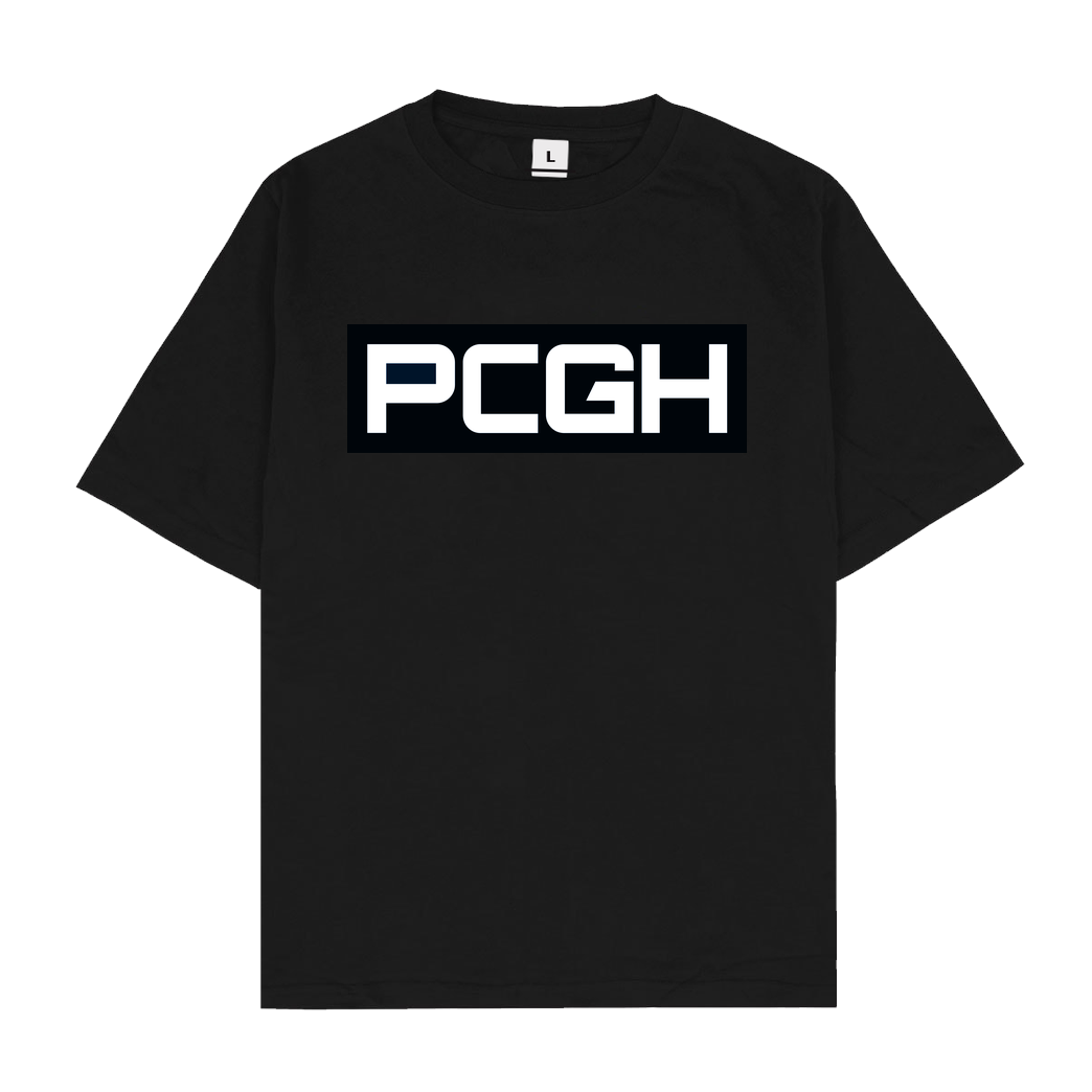 PCGH PCGH - Logo S/W T-Shirt Oversize T-Shirt - Black