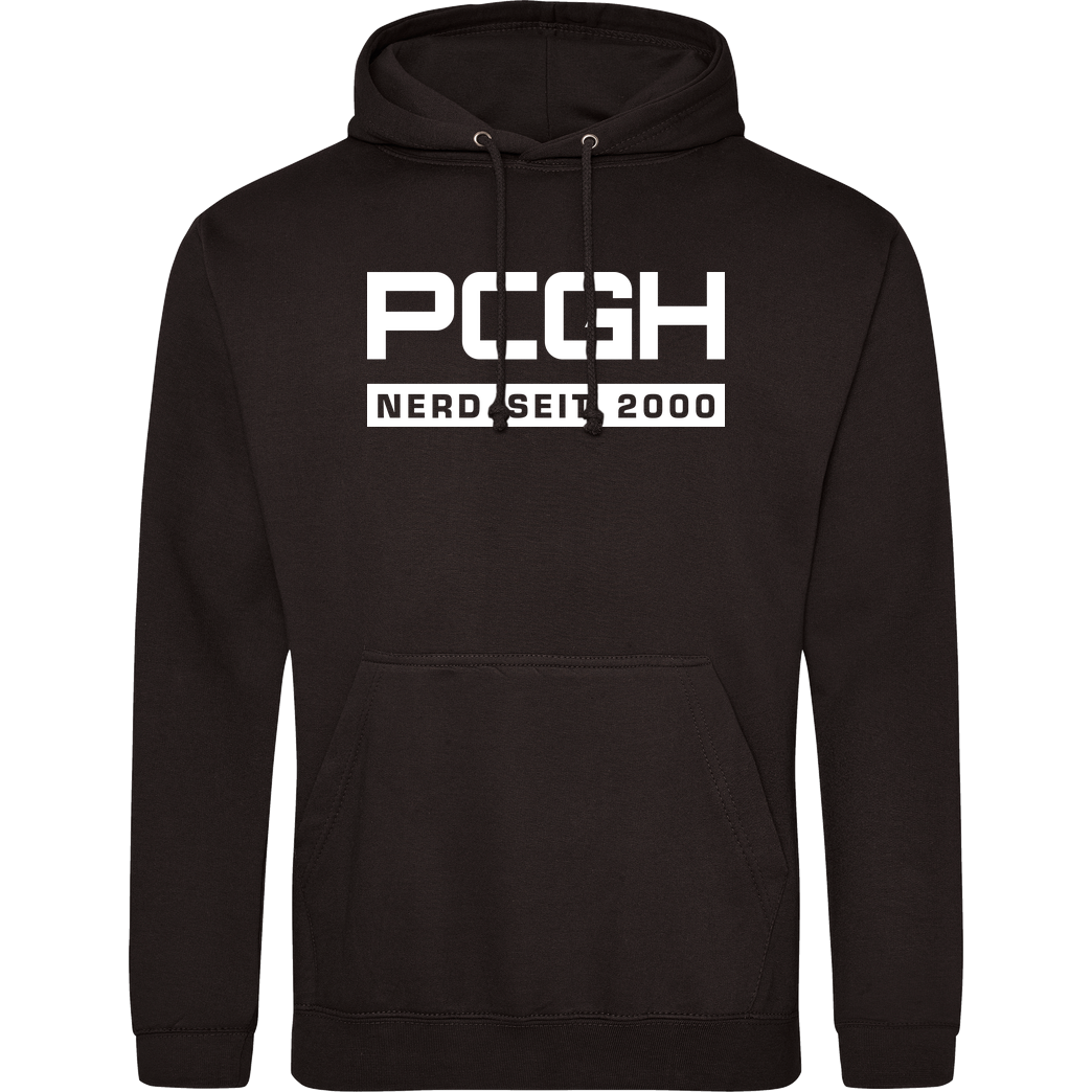 PCGH PCGH - Nerd since 2000 Sweatshirt JH Hoodie - Schwarz