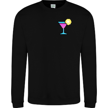 Pixel Cocktail JH Sweatshirt - Schwarz