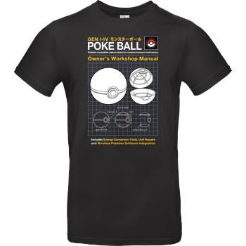 Pokeball Manual B&C EXACT 190 - Black