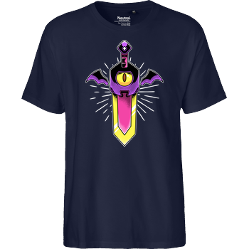 Possessed Sword Fairtrade T-Shirt - navy