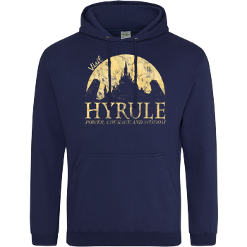 Power, Courage and Wisdom JH Hoodie - Navy