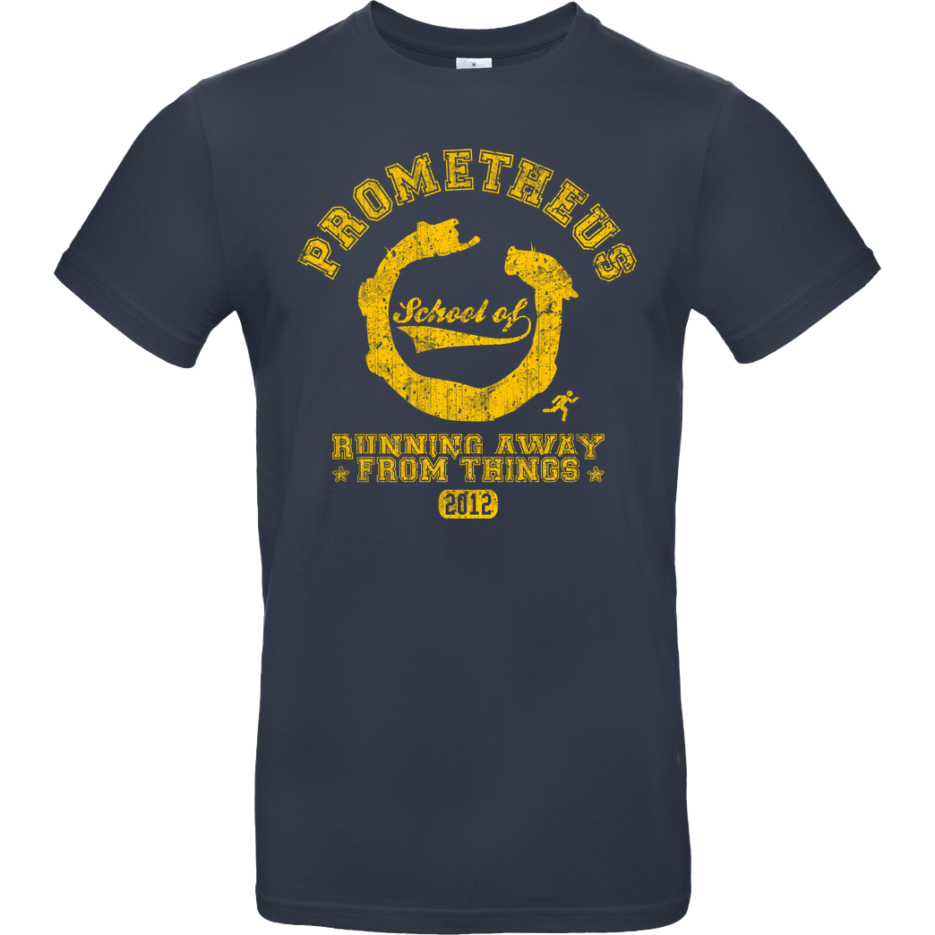 BomDesignz Prometheus T-Shirt B&C EXACT 190 - Navy