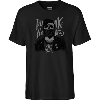 Punk's not Dead! Fairtrade T-Shirt - black