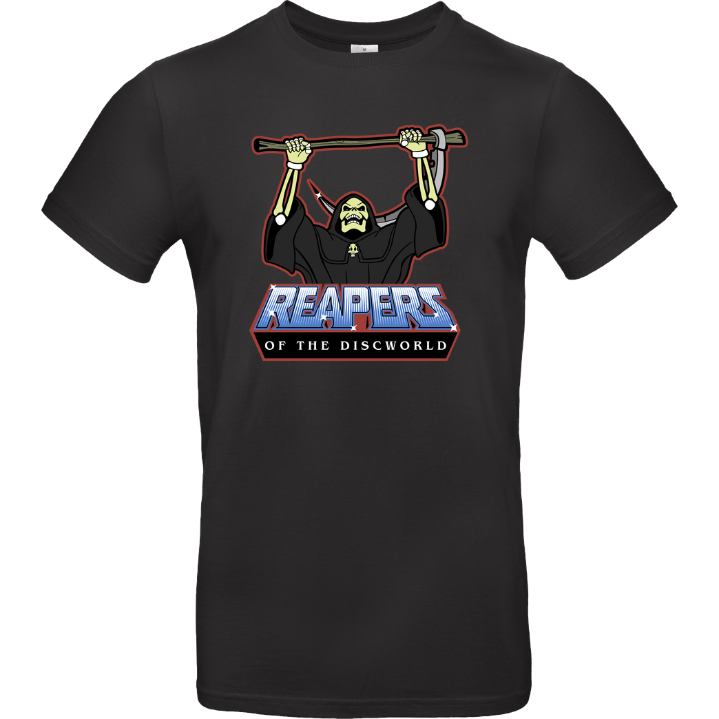 OlipopArt Reapers of the Discworld T-Shirt B&C EXACT 190 - Black