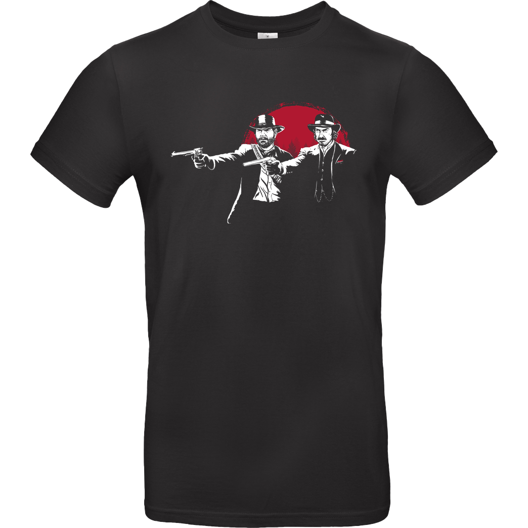 Paula García Red Dead Fiction T-Shirt B&C EXACT 190 - Black