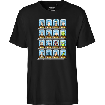 Rick o Rama Fairtrade T-Shirt - black