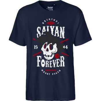 Saiyan Forever Fairtrade T-Shirt - navy