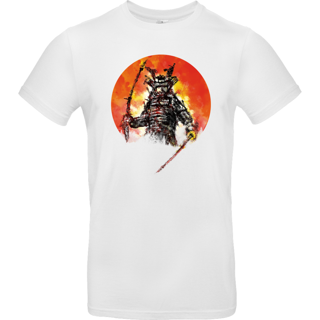 kharmazero Samurai Bot T-Shirt B&C EXACT 190 -  White
