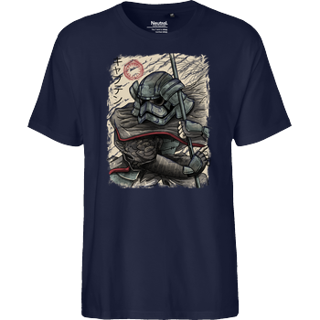 Samurai Captain Fairtrade T-Shirt - navy