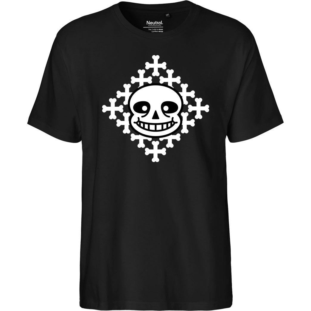 Demonigote Shirts Sans T-Shirt Fairtrade T-Shirt - black
