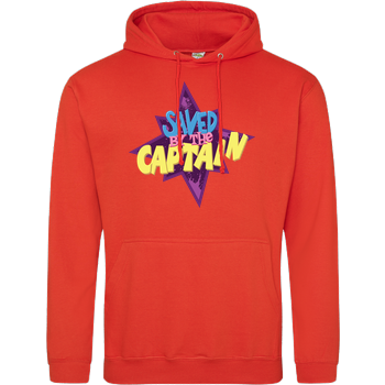Saved by the Captain JH Hoodie - Orange