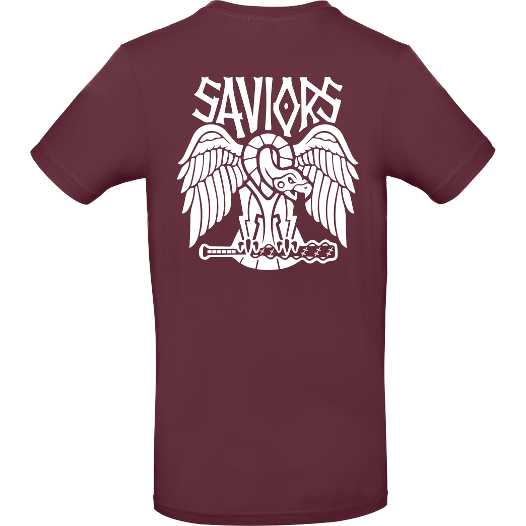 Geek Revolution Saviors T-Shirt B&C EXACT 190 - Burgundy
