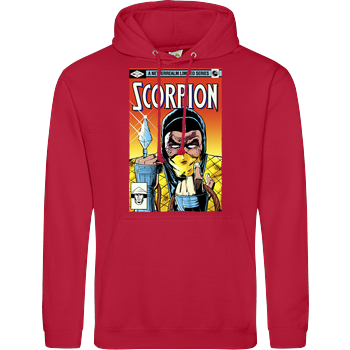 Scorpion JH Hoodie - red