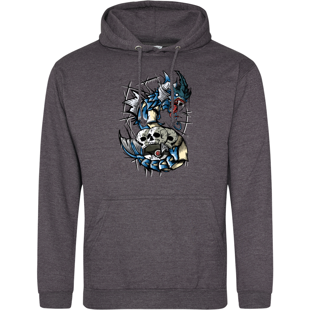 Gery Arts Seamonster Sweatshirt JH Hoodie - Dark heather grey